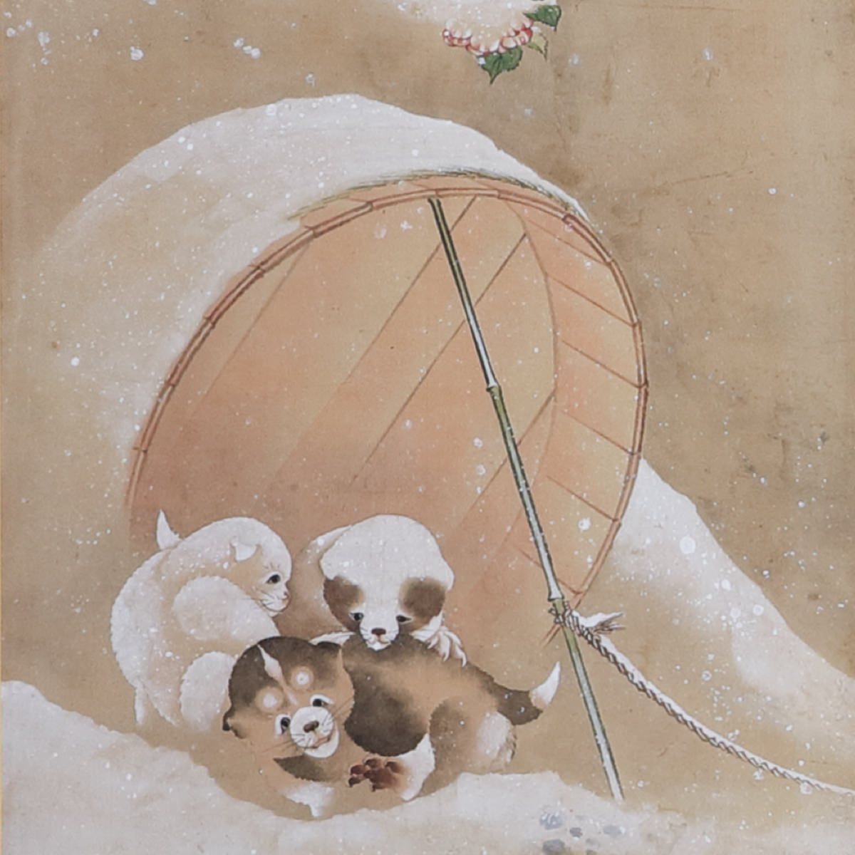 Birds, Animals, and Plants Representing the Twelve Months