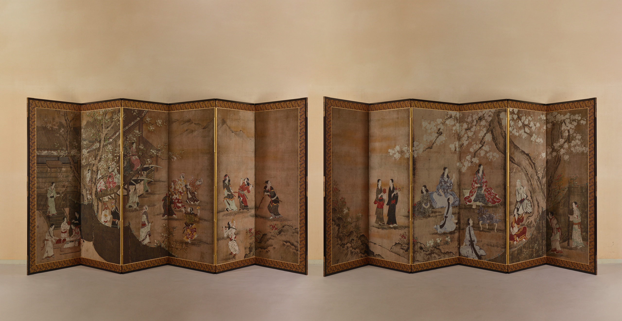 Amusements under the Blossoms exhibition