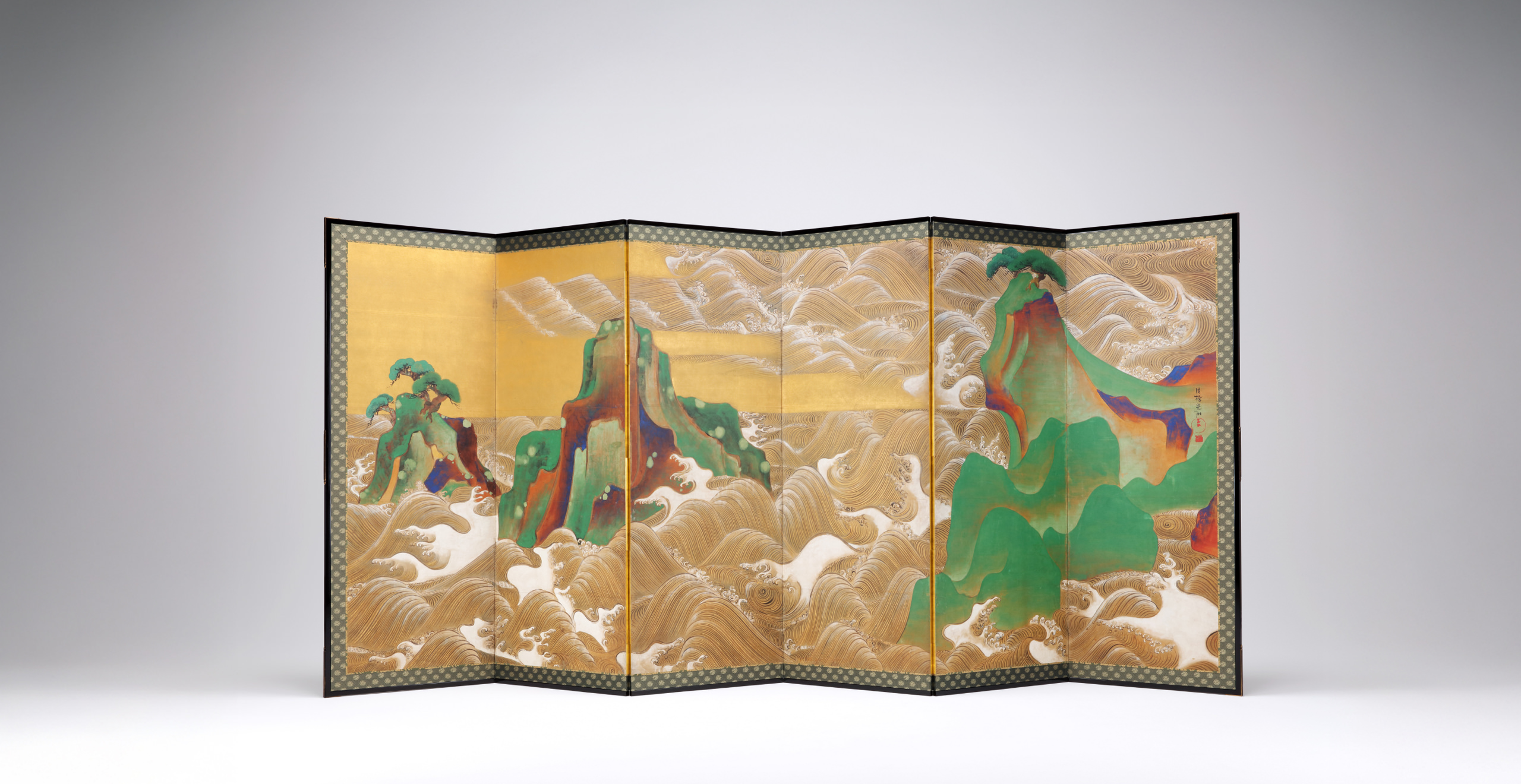 Waves at Matsushima exhibition