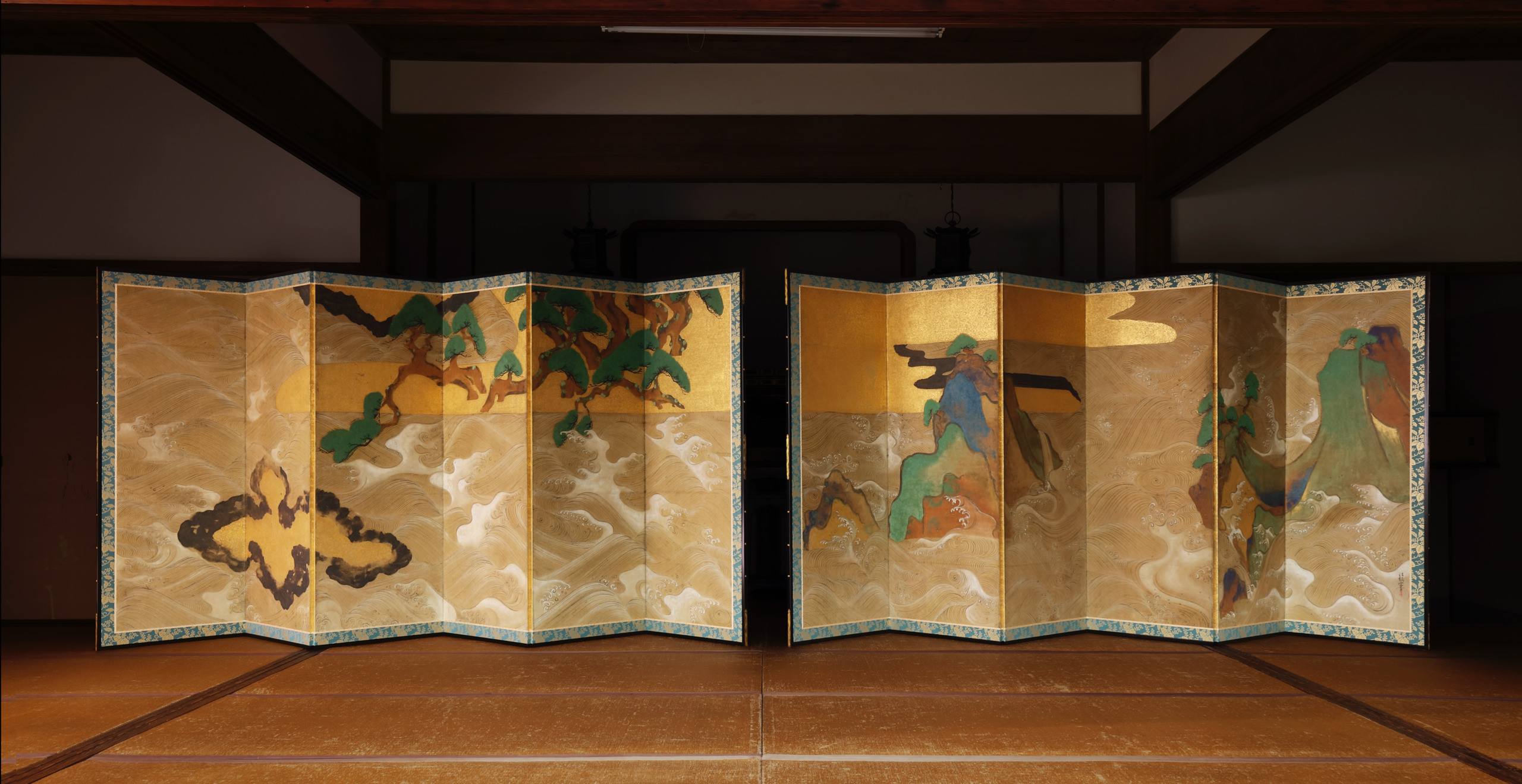 Waves at Matsushima exhibition