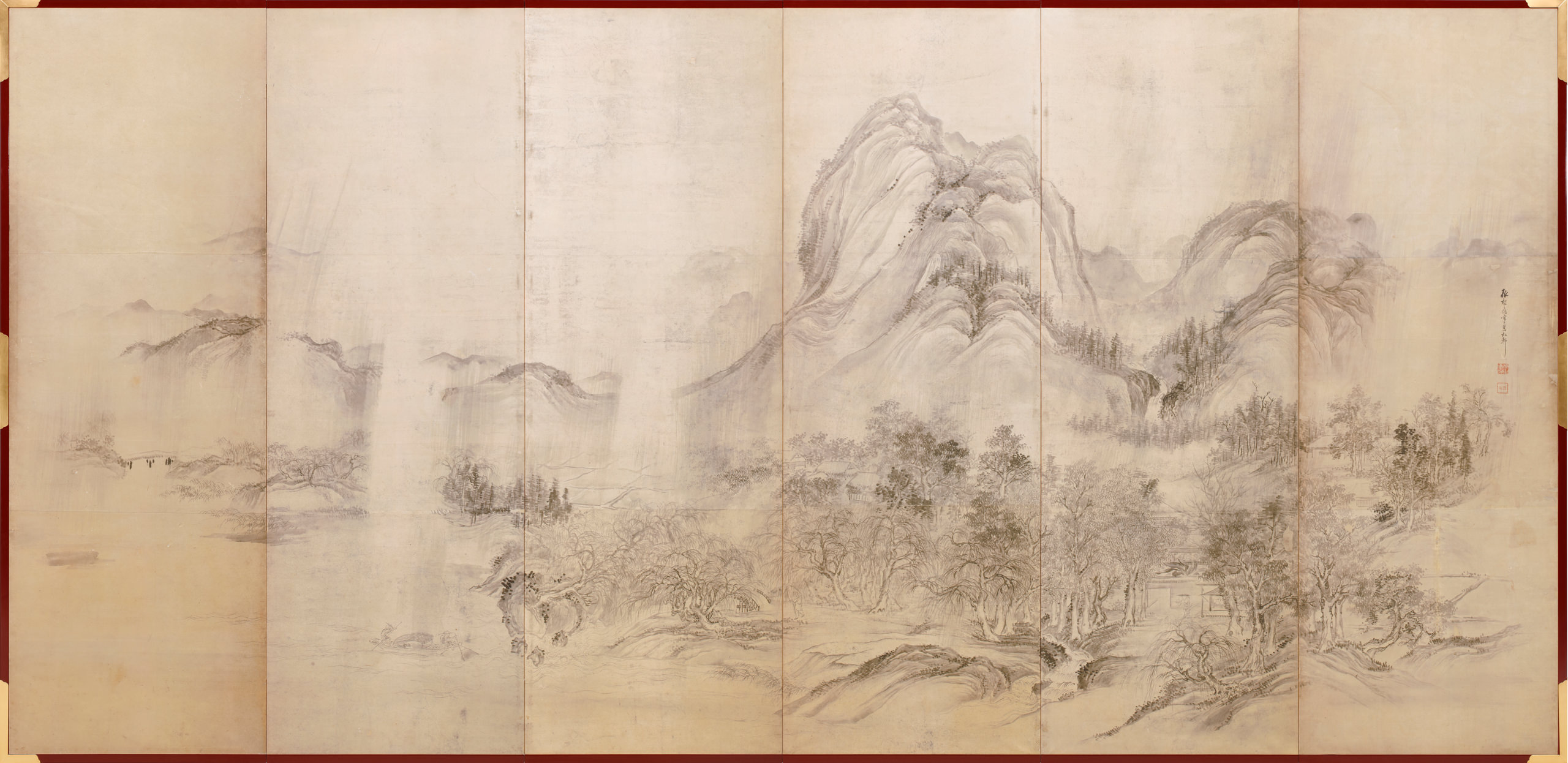 mountain views (reverse) right screen