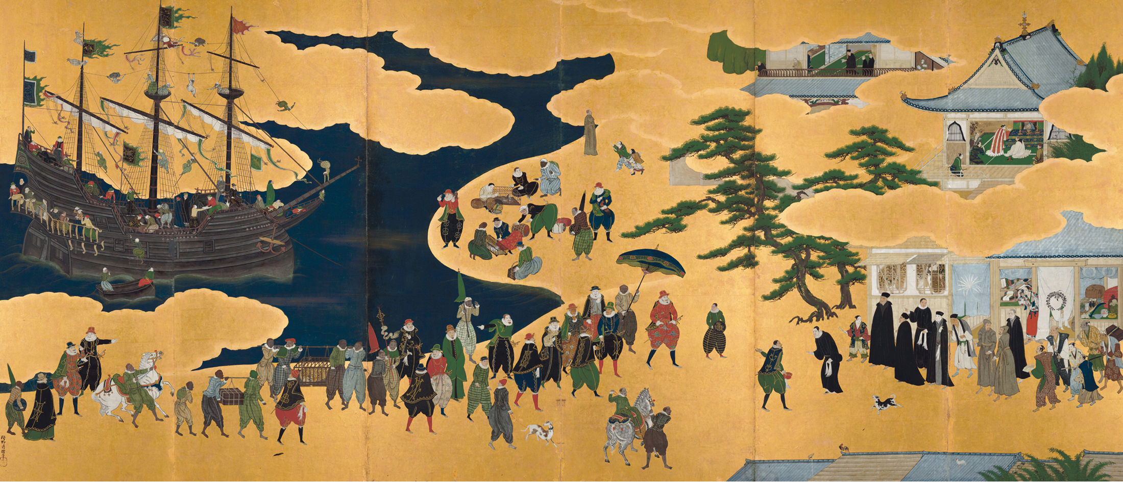 Namban Screens right screen