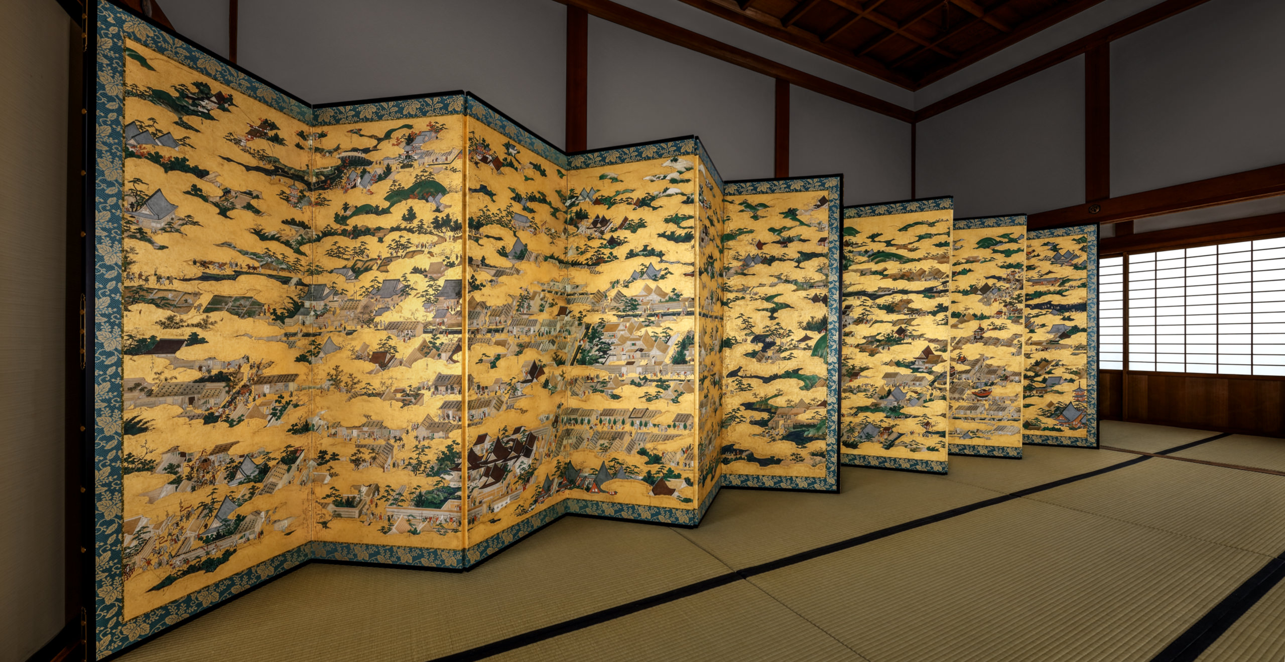 Scenes in and around Kyoto, Uesugi version exhibition