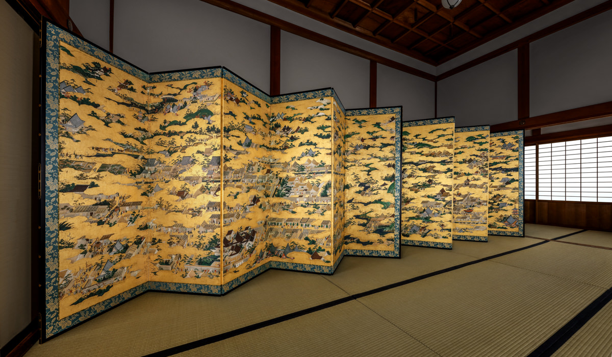 Scenes in and around Kyoto, Uesugi version