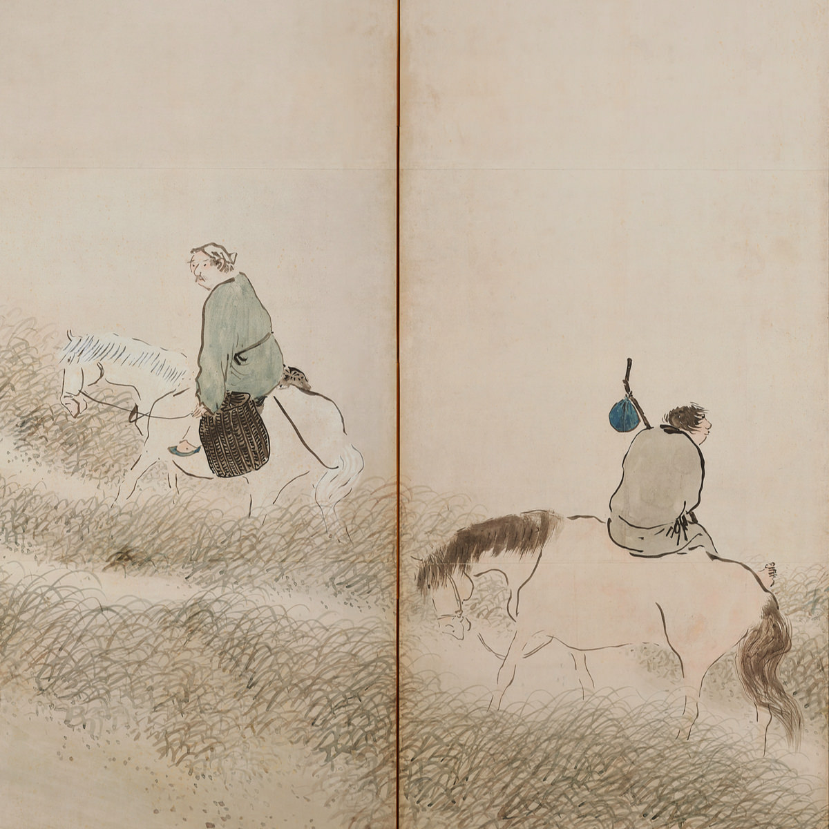 Outing in Mountains and Fields