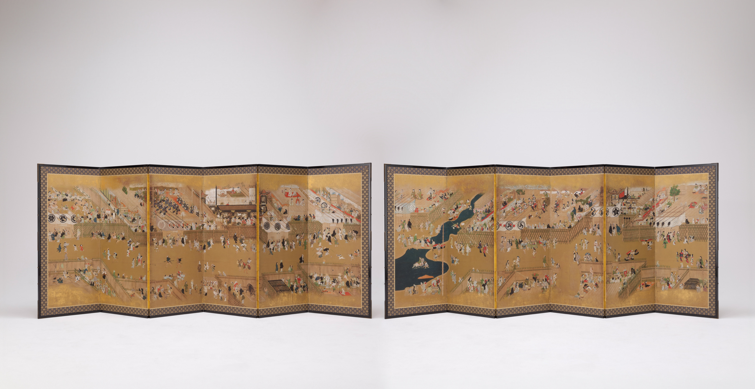 Amusements at the Dry Riverbed, Shijo exhibition