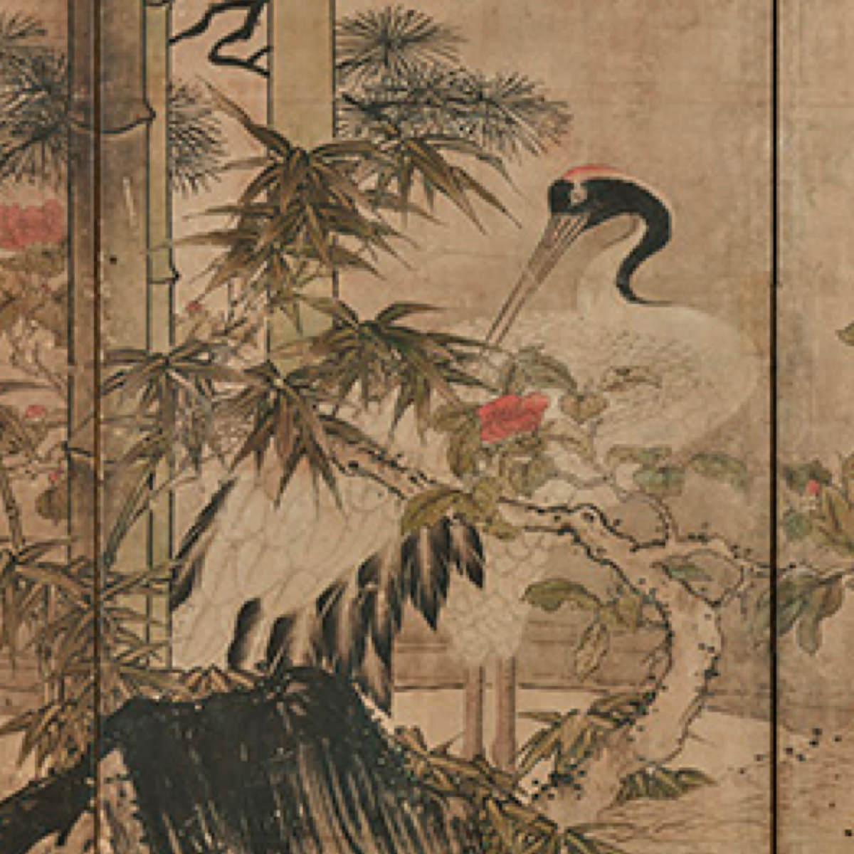 Birds and flowers of the four seasons