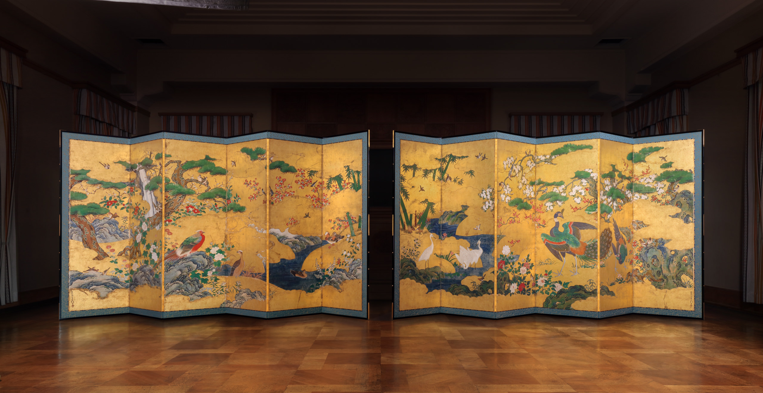 Flowers and Birds of the Four Seasons exhibition