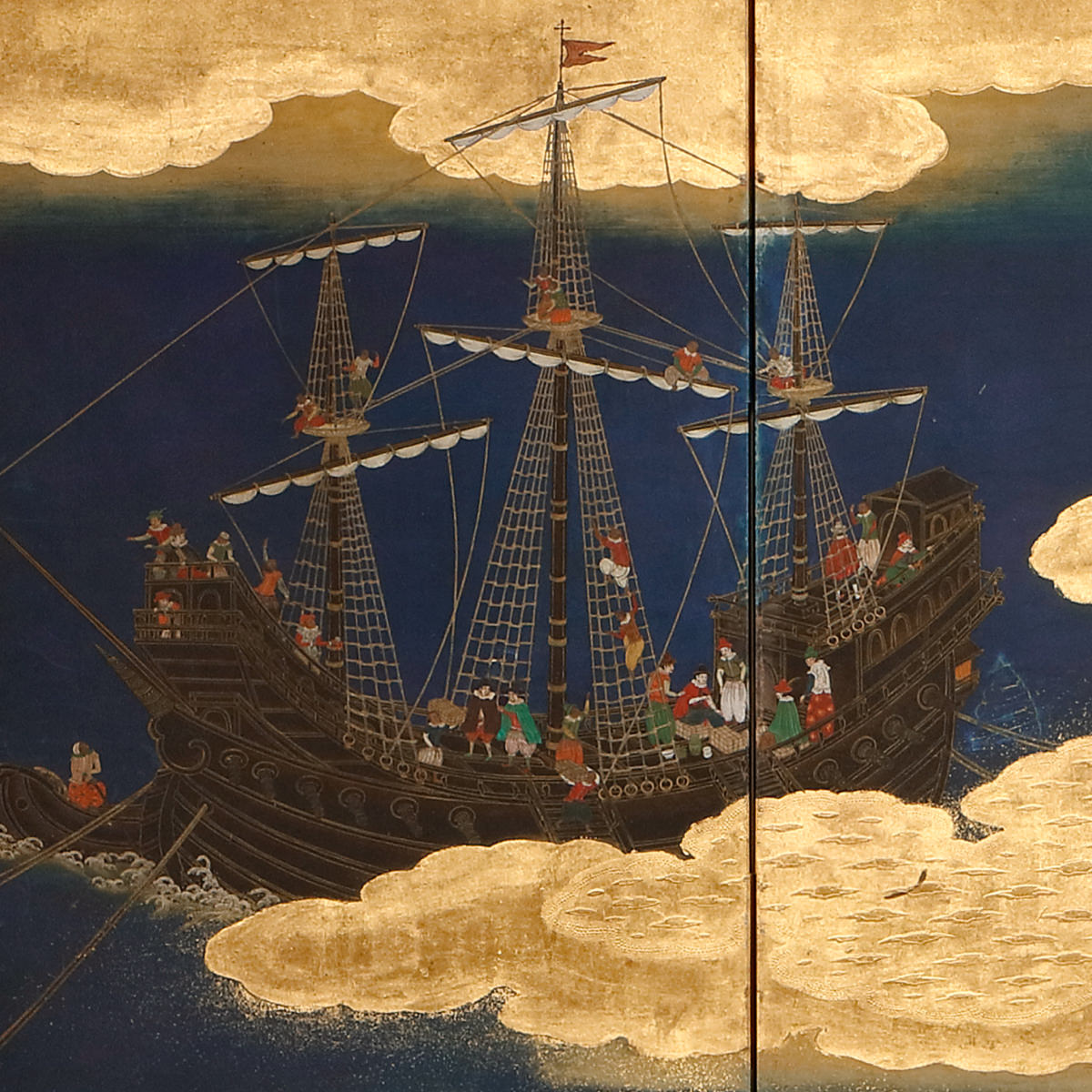 Namban Ships and Chinese Junks