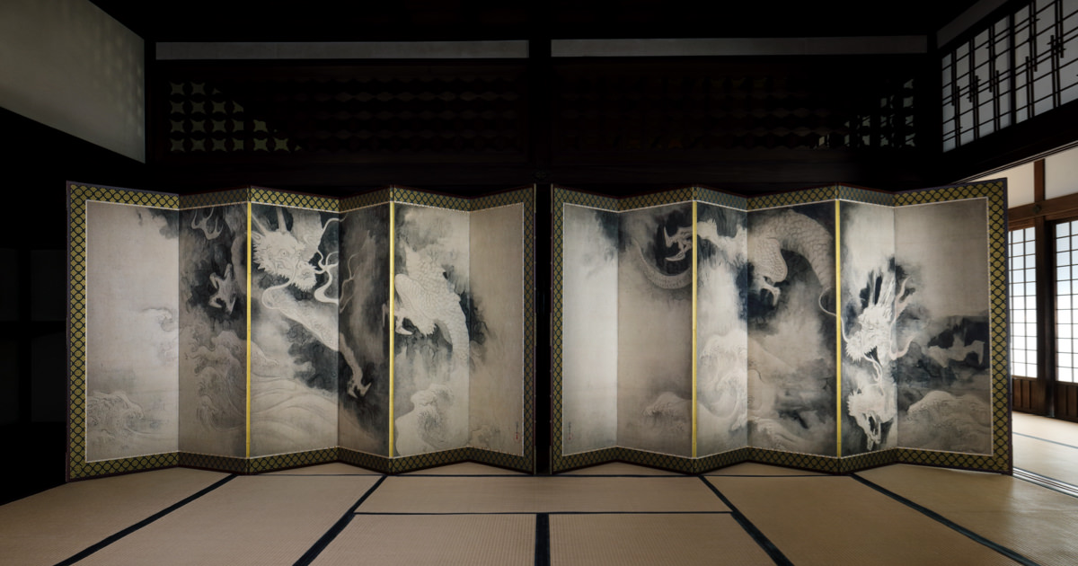 珈琲貴族 A3複製原画 PARADISE-SQUALL- Dragon and Clouds | About the Works | Canon Tsuzuri Project