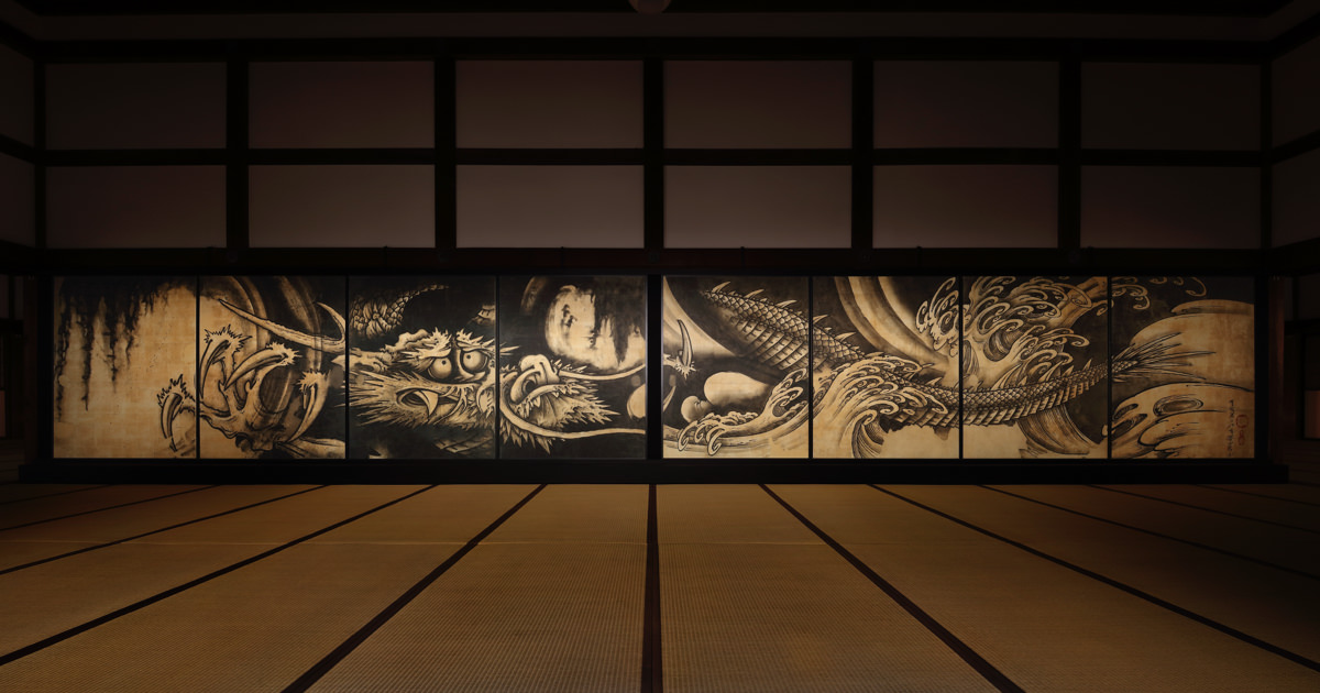 Dragon and Clouds | About the Works | Canon Tsuzuri Project