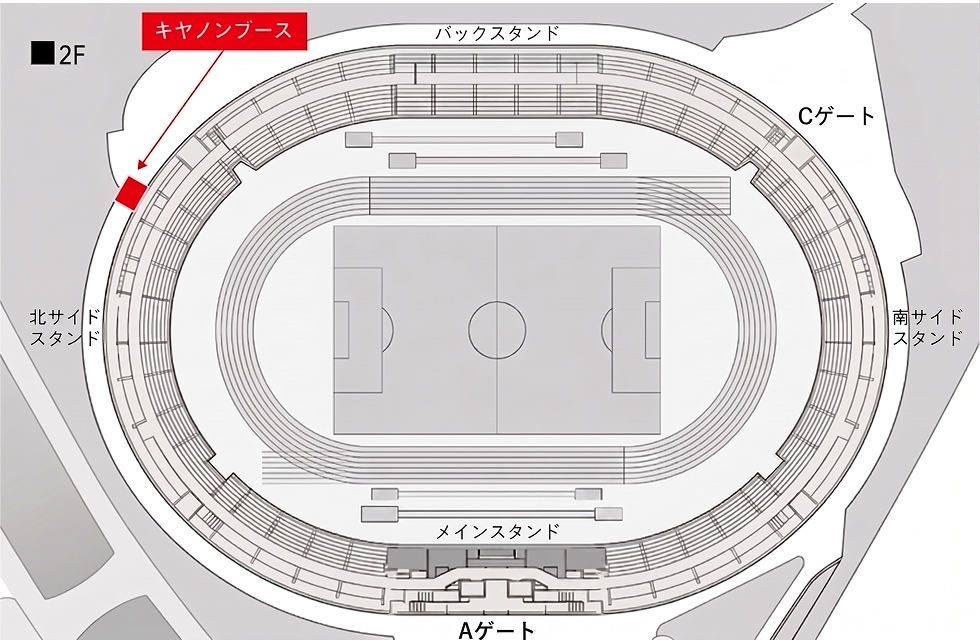 ブース場所の案内図