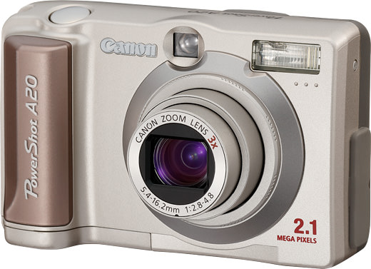 CanonPowerShot A20   2.1MEGA PIXELS