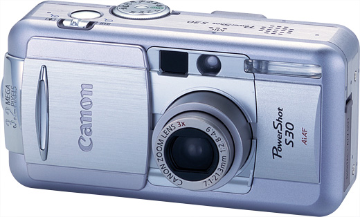 【返品保証】 【便利な単三電池で使用可】キャノン Canon PowerShot A30 3x コンパクトデジタルカメラ  s5880