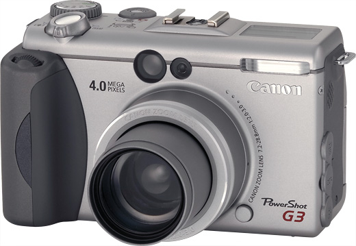 canon powershot g3 4.0 mp