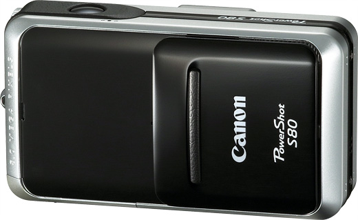 De daadwerkelijke ze gek PowerShot S80 - Canon Camera Museum