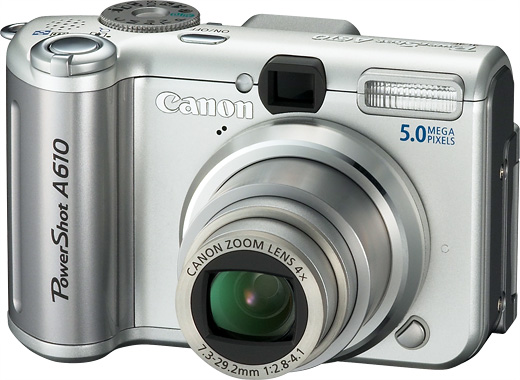 Doordeweekse dagen Kwelling Inspecteren PowerShot A610 - Canon Camera Museum