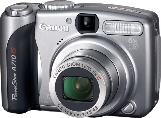 Canon PowerShot A710 IS 単三電池 デジタルカメラ 【新作からSALE ...