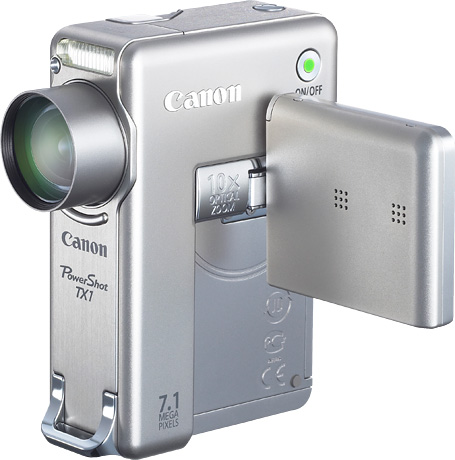 Canon PowerShot TX1デジタルカメラ