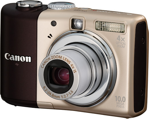 Canon PowerShot A1000 IS 10MP Cámara Digital 4X Zoom Óptico Gris -   México