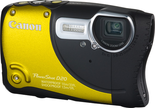 PowerShot D20 - キヤノンカメラミュージアム