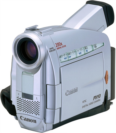 Agfa Canon ZR10 Mini Dv camcorder with service warranty 