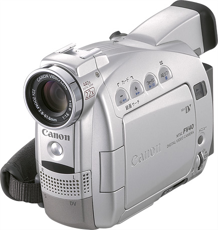 ダビング専用　Canon ビデオカメラ　FV40