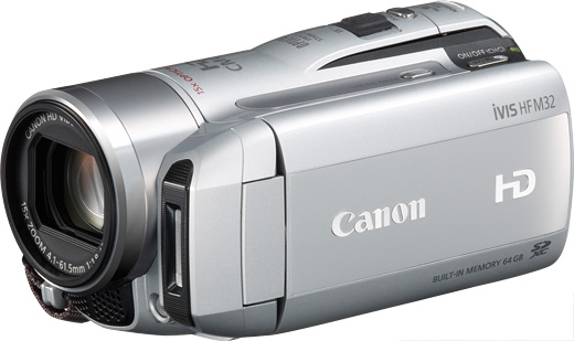 フルハイビジョン対応！ ビデオカメラ Canon iVIS HF M32-