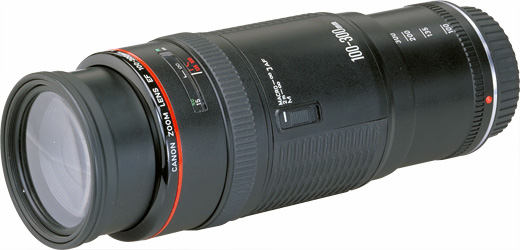 フード付 Canon望遠レンズ EF100-300mm キャノン レンズ(ズーム) 限定価格セール！