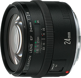 カメラCanon EF 24mm 1:2.8