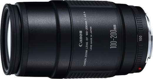 カメラCanon EF 100-200mm 4.5 A 望遠ズームレンズ - レンズ(ズーム)