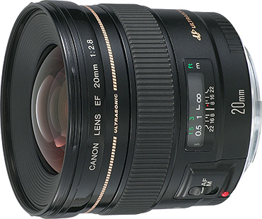 完動美品】Canon キャノン 広角単焦点 EF20mm f2.8 USM-