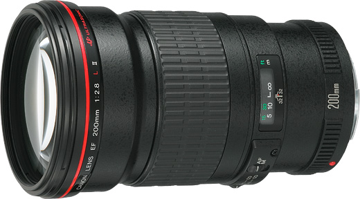 CANON EF 200mm F2.8 L II USM キヤノン望遠 単焦点-