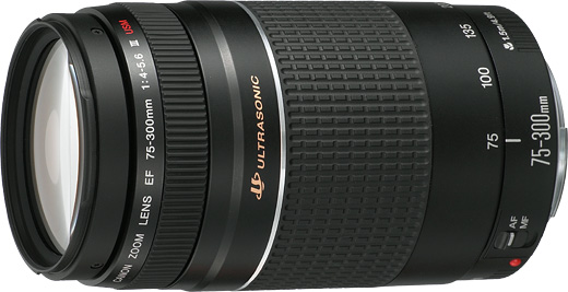 Canon EF75-300mm F4-5.6 Ⅲ USM ズームレンズ-