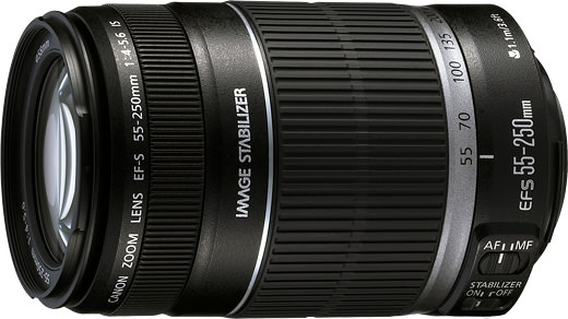 Canon EF-S 55-250mm F4-5.6 IS II 望遠レンズ