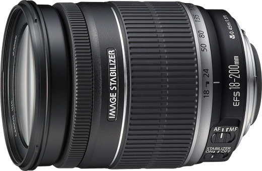 Canon EF-S 18-200mm F3.5-5.6 IS EF-Sマウント-