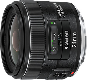 セール特価CANON EF 24mm F2.8 超広角単焦点 美しいボケ感 レンズ(単焦点)