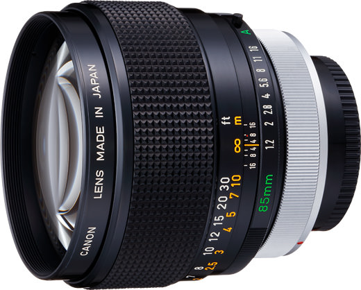 FD85mm F1.2 S.S.C. アスフェリカル - キヤノンカメラミュージアム