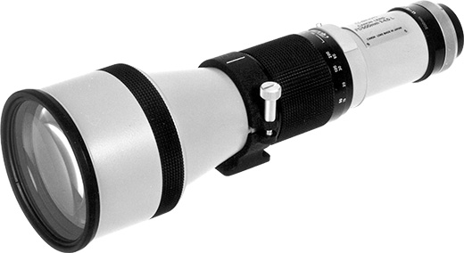 春先取りの レンズ キャノン FD 実用品 ハードケース付 L F4.5 500mm 