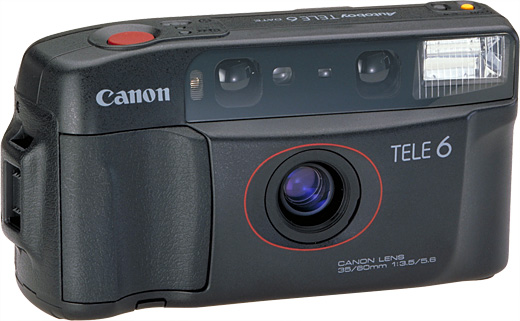 正規 電池付き 動作品 Canon autoboy TELE6 キャノンオートボーイ 
