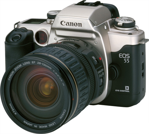 キヤノンCanon キヤノン　EOS55 一眼レフフィルムカメラ