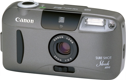Canon Sure Shot Sleek Film Camera 