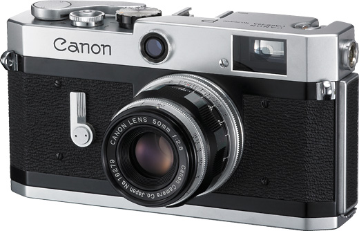 CANNON P型 ポピュレール フィルムカメラ-