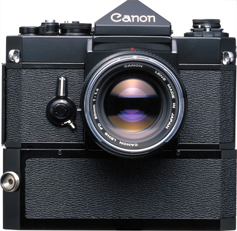 Canon キヤノン NEW F-1 モータードライブ 一眼 フィルムカメラ | nate-hospital.com