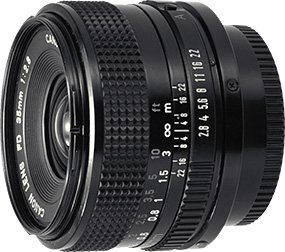 New FD35mm F2.8 - キヤノンカメラミュージアム