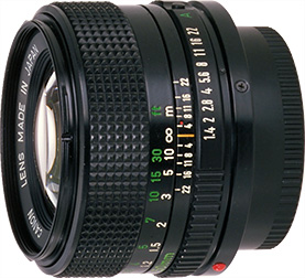 New FD50mm F1.4 - キヤノンカメラミュージアム