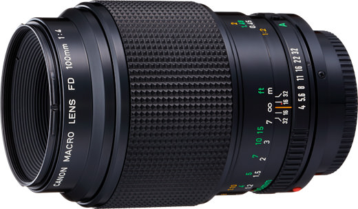 Canon New MF FD 100-mm F4.0 レンズ