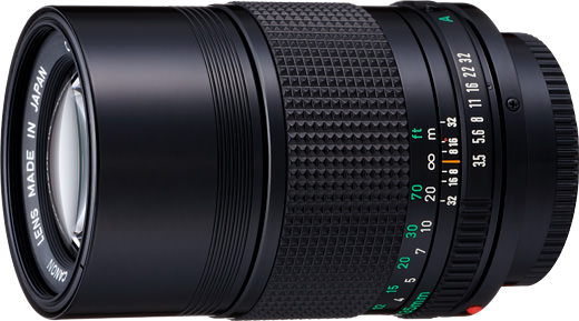 良品 Canon New FD NFD 135mm f3.5 MF Lens
