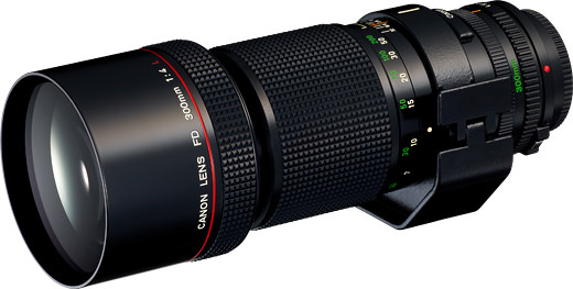 キヤノン New FD 300mm F4付属品 - レンズ(単焦点)