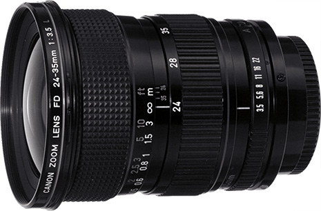 カメラ レンズ(ズーム) New FD24-35mm F3.5L - キヤノンカメラミュージアム
